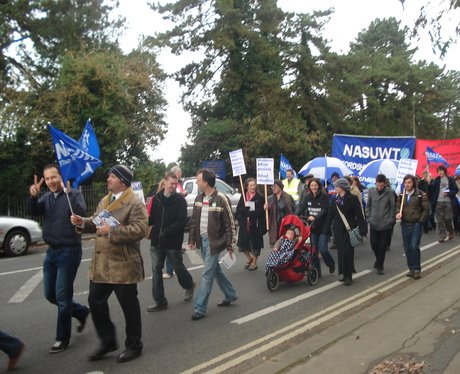Strikes in the Thames Valley 30th November