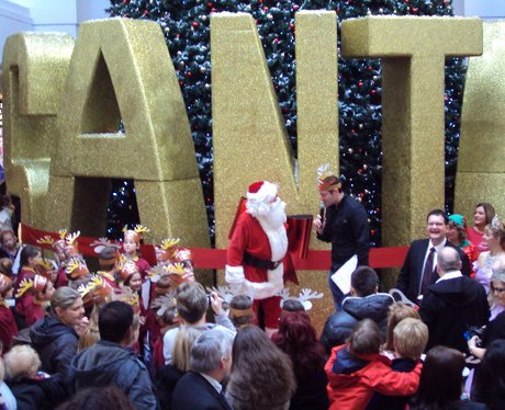 the belfry arrvial of santa