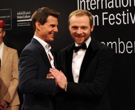 Tom Cruise and Simon Pegg