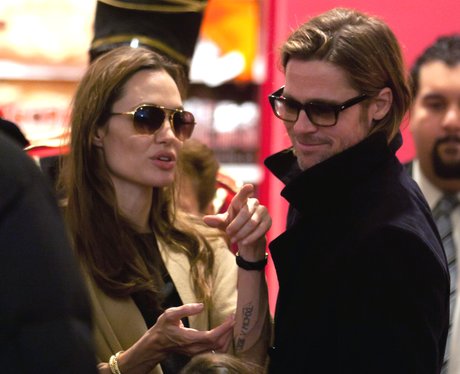 Angelina Jolie and Brad Pitt