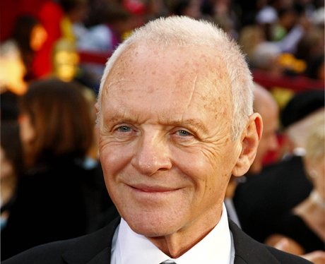 Anthony Hopkins on the red carpet