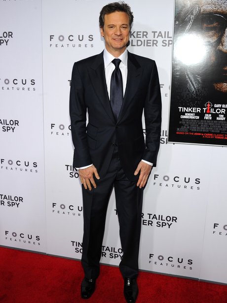 Colin Firth on the red carpet