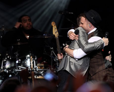 Gary Barlow live on stage