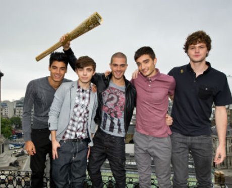 The Wanted Olympic Torch