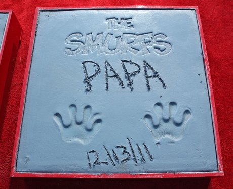 The Smurfs Hand and Footprint Ceremony