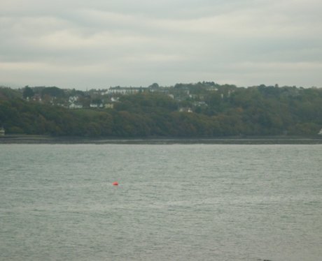 The view from the Farmhouse next door to William a