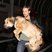 Image 9: Ryan Gosling with his dog