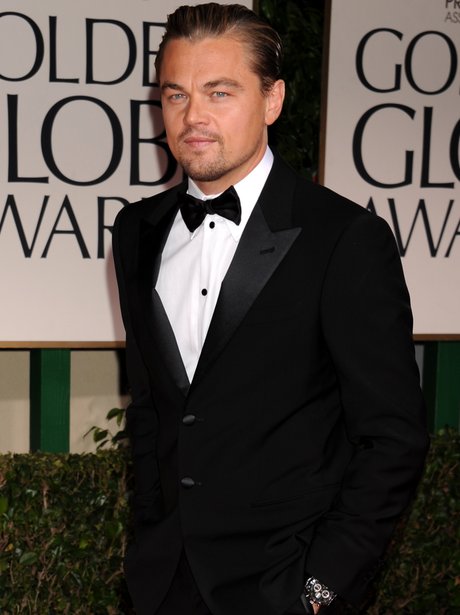 Leonardo DiCaprio at the Golden Globes