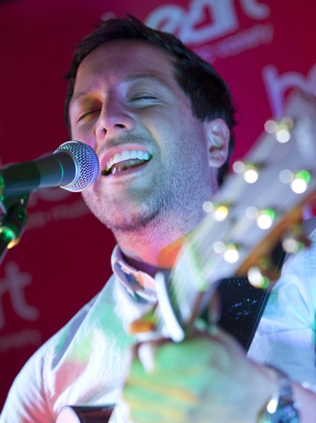 Matt Cardle on Stage at the Heart Cambridgeshire