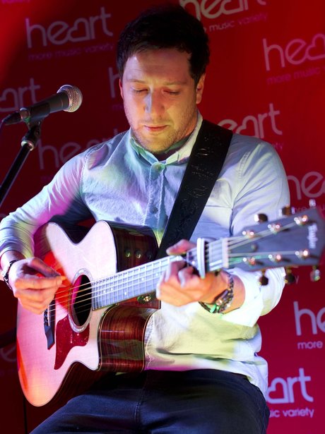 Matt Cardle on Stage at the Heart Cambridgeshire