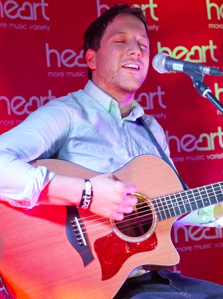 Matt Cardle on Stage at the Heart Cambridgeshire