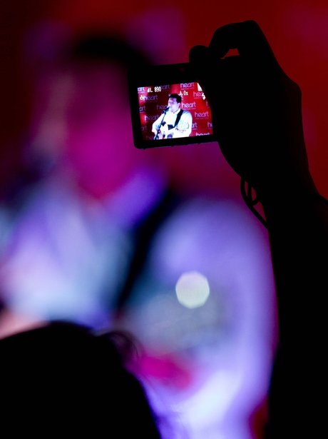 Matt Cardle on Stage at the Heart Cambridgeshire