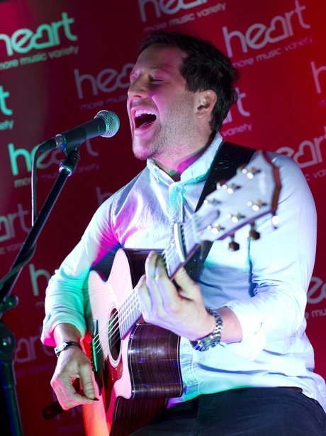 Matt Cardle on Stage at the Heart Cambridgeshire