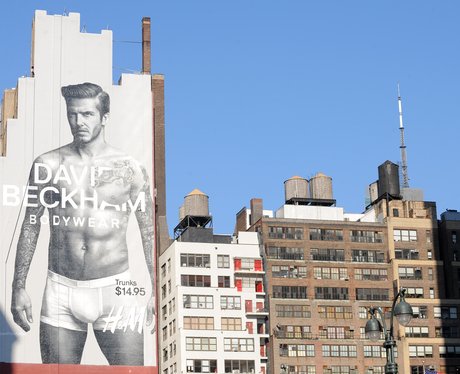David Beckham stops traffic in New York