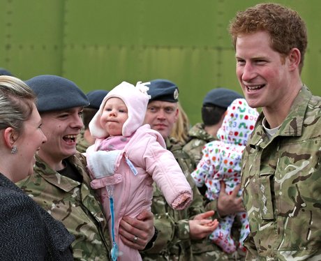 Prince Harry at RAF Honington