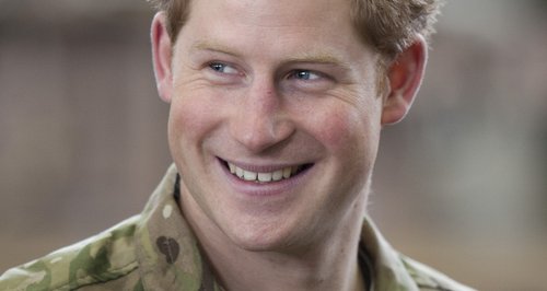 Prince Harry at RAF Honington