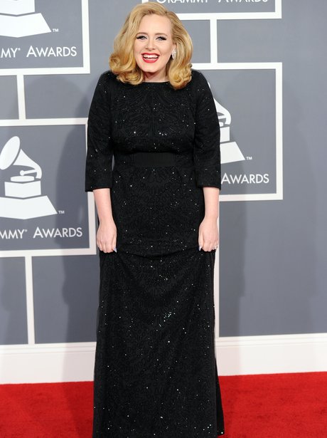 Adele at Grammy Awards 2012