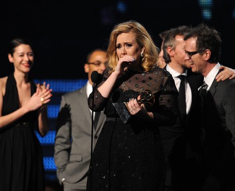 Adele at the Grammy Awards