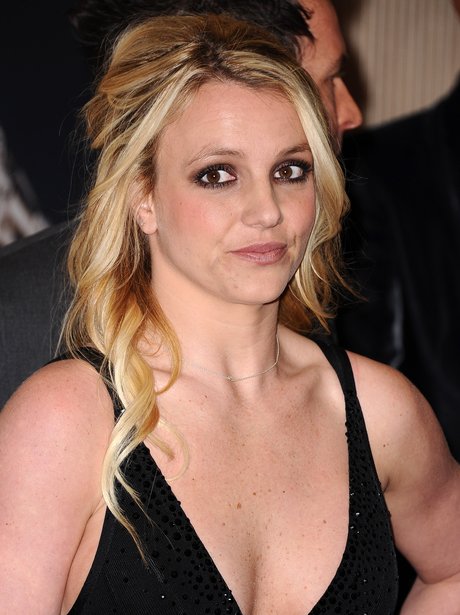 Britney Spears Pre Grammy Awards Party 2012