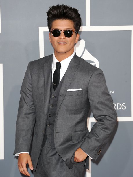 Bruno Mars at Grammy Awards 2012
