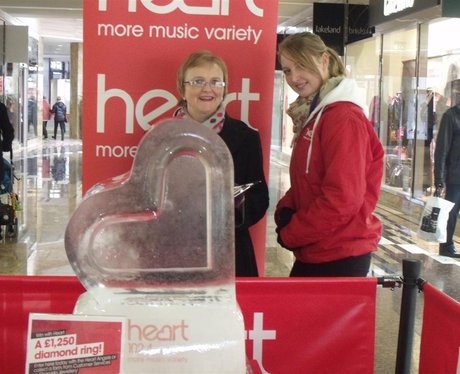 melting ice sculpture