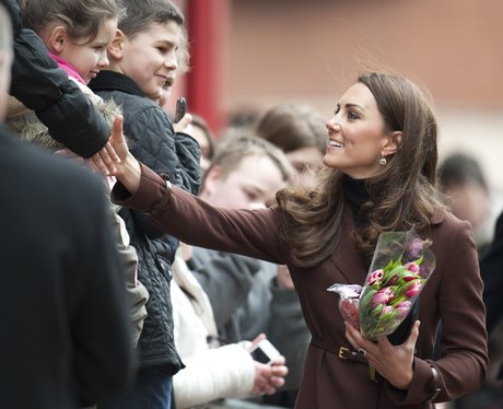 Kate Middleton visits Liverpool - Heart