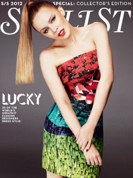 Kylie on the cover of Stylist