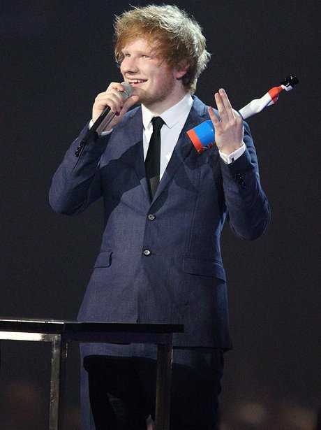 Ed Sheeran BRIT Awards 2012