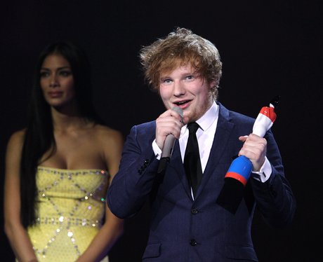 Ed Sheeran BRIT Awards 2012