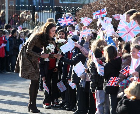 Kate Middleton Visits Oxford