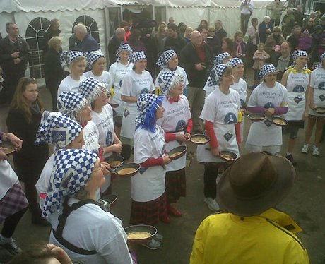 Olney Pancake Race 2012