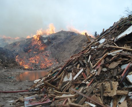 waste services fire