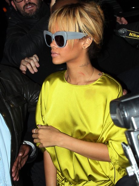 Rihanna at the BRIT Awards 2012 aftershow party