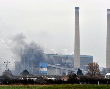 Tilbury Power Station Fire