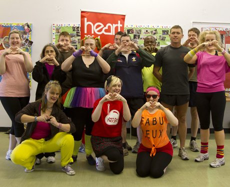 Heart Hijacks Carly's Zumba class at the Dale Barr