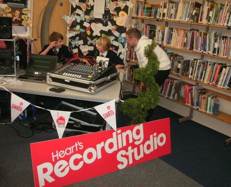Heart's Mobile Studio Tour arrives at The Marches