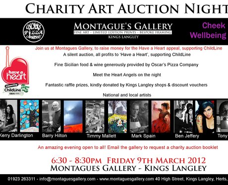 Montague's Charity Art Auction