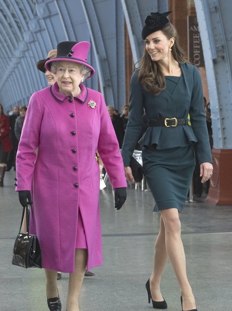 The Queen and Duchess of Cambridge