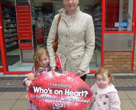 We'll be playing Who's on Heart!