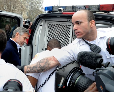 George Clooney gets arrested