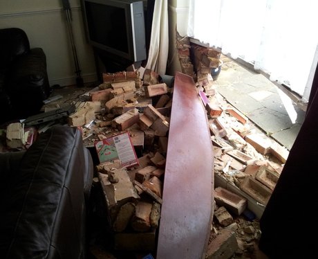 Car Smashes Through House In Hemel