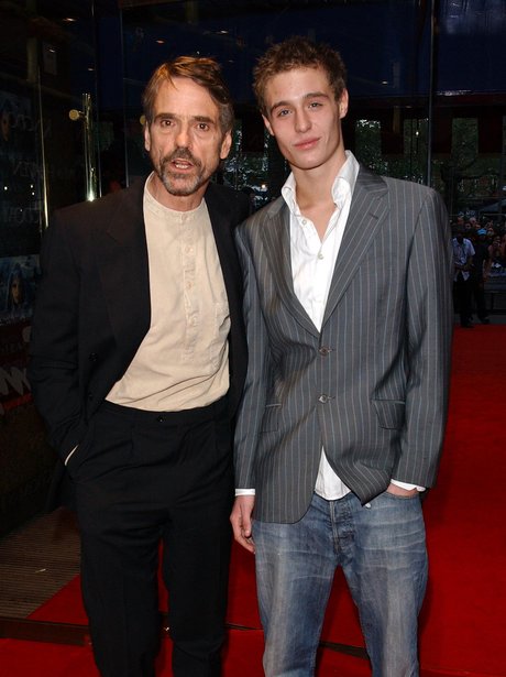 Jeremy Irons and son Max