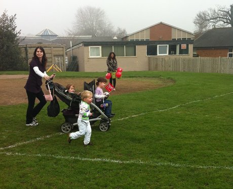 See all the pictures from the Olympic Fun Run at T