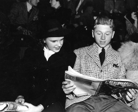 Mickey Rooney as a young man