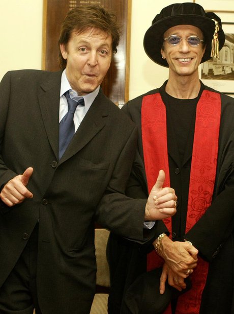Robin Gibb through the years