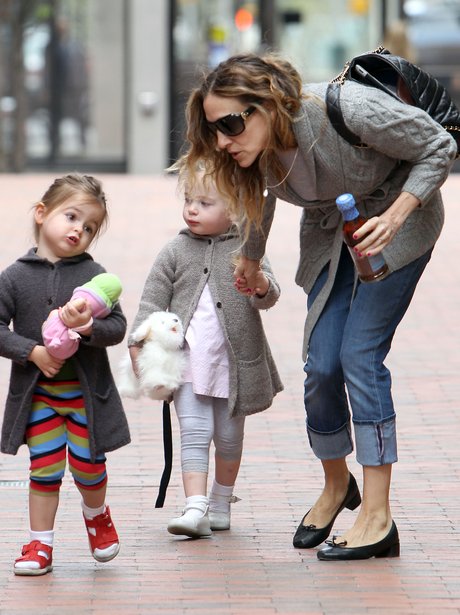 Sarah Jessica Parker with her children
