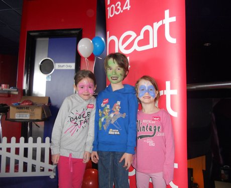 The Heart Angels got all the children to 'Assemble