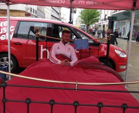 CELEB IN A BED
