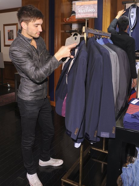 The Wanted go shopping