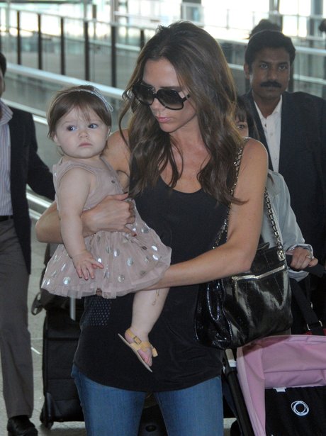 victoria beckham and baby harper
